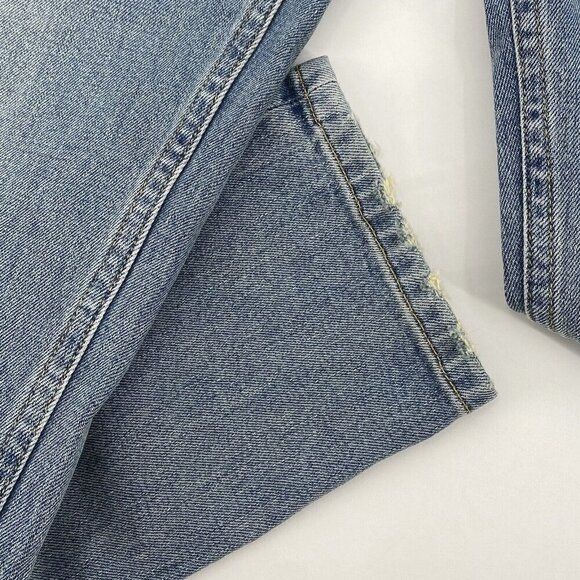 Rowan Womens Size 31 Light Washed Jolene High Rise Button Fly Stretch Jeans - Picture 7 of 16